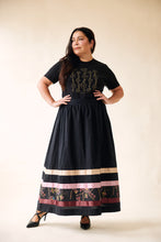 Load image into Gallery viewer, Hand sewn Ribbon Skirt - The Long Way Home Collection
