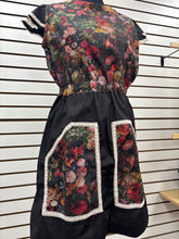 Load image into Gallery viewer, Lace trim dress- ONE ONLY fits small/medium