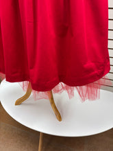 Load image into Gallery viewer, *SOLD* Red Pleated Skirt - ONE ONLY fits medium or large