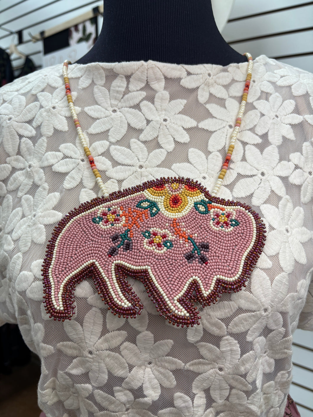 Bison Beadwork