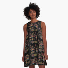 Load image into Gallery viewer, Grandmother Beadwork Print Dress
